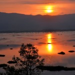 Sunset at Loktak Lake