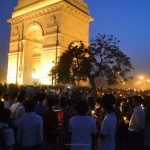 Candle Light Vigil at India Gate, New Delhi