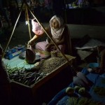 Night Scene of Keithel – Marketplace at Manipur