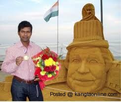 World Sand Sculpture Championship: Indian  Sudarshan Pattnaik wins  Gold Medal
