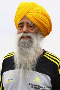 Fauja Singh: Punjab born Worlds Oldest Marathon runner to relay Olympic Torch