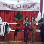 7. Felicia Singson (Middle) from the Mizo Girls’ Band Blue-Corn Singing for KUT