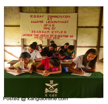 Manipur: 30 Assam Rifles organizes essay competition