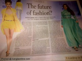 The Hindu Magazine features the Gen next designers from Manipur
