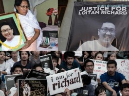 Struggle for Justice during the Last Rites & Immersion of Richard's death ceremony: Justice for Loitam Richard