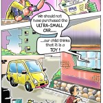 Cartoon – Ultra Small Car