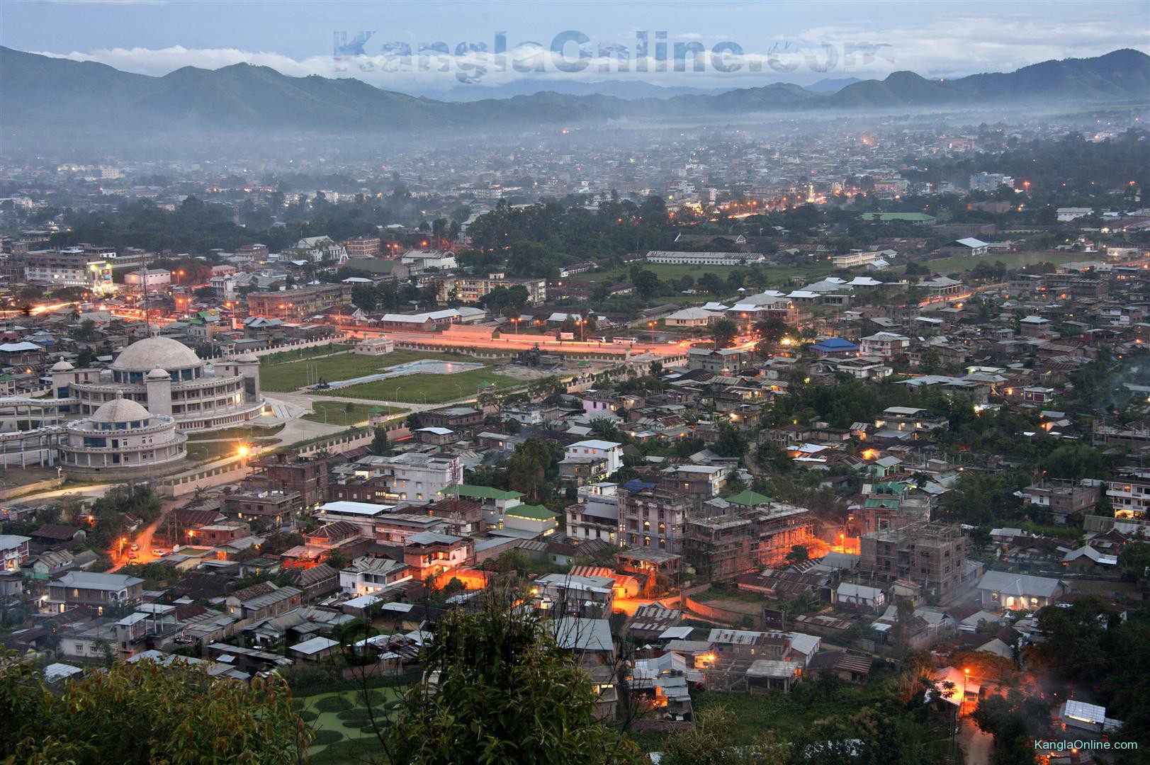 View of Manipur Valley Landscape Photography
