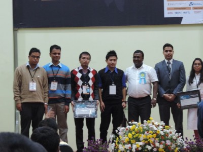 Team Kumhei receives Certificate of Recognition in 5th eNortheast Award 2014, Aizawl, Mizoram