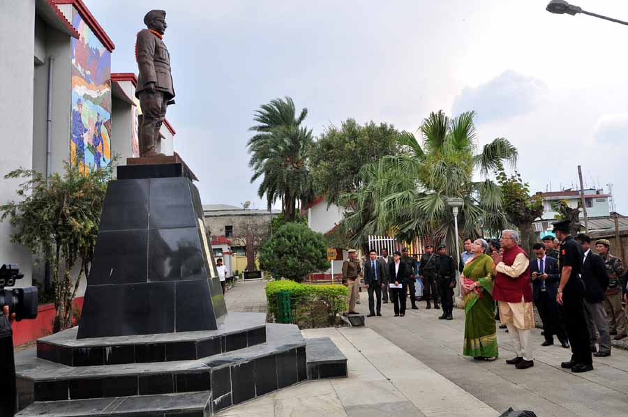 Governor Assam,Tripura and Nagaland visit INA Museum Moirang on Wednesday.