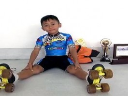 Tiluck Keisam - Seven-year-old skating prodigy from Manipur aims for Guinness record