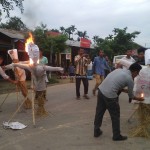Manipur ILP Demand - Jiribam: Burning Effigies