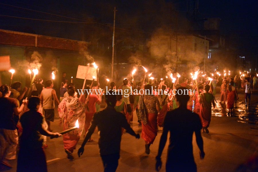 ILP, ILPS, torch rally, manipur