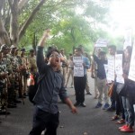 NEFIS Activists demanding arrest of rapist Indian Army