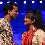 Zubeen Garg and Jublee Baruah. performing at North East Festival