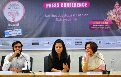 Press Conference of Pond's Eclectic Model Hunt 2015