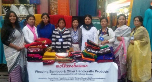 Women Weavers of Manipur at Nature Bazaar- Photo by CAFI