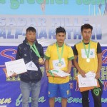Boys winners: First – Prasand Timshina from Turi Bari. Second – Mangtinlal Kipgen from Changoubung. Third –  Letminsei Haokip from L. Khomunnom.