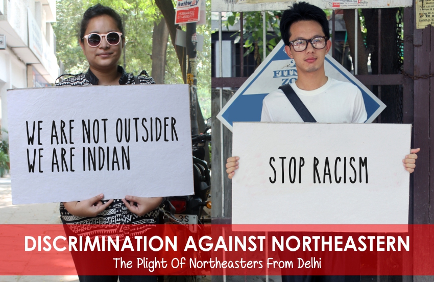 India discrimination against Northeast region