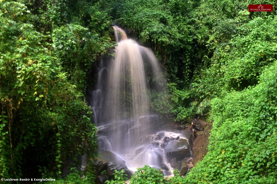 Waterfall near Phuba village