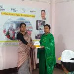 Chanu Creations, CEO Smt. Chirom Indira distributed RPL Kits to the trainees