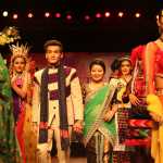 Ramp walk by Shiva Thapa at the North East Festival